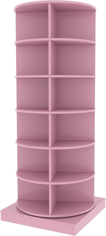 Rotating Shoe Rack Tower, 6-Tier Spinning Shoe Rack, Free Standing 360° - Image 3
