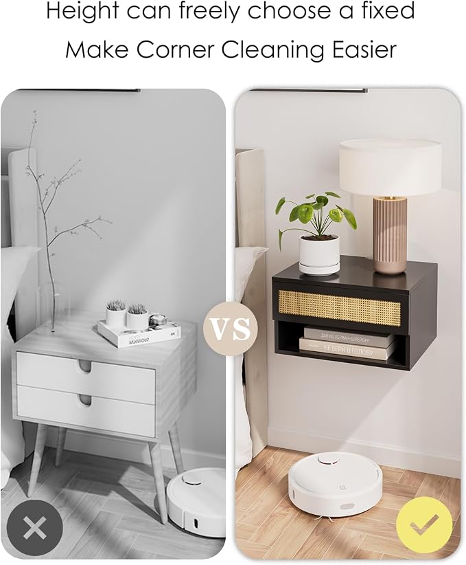 Floating Nightstand With Drawer - Image 6