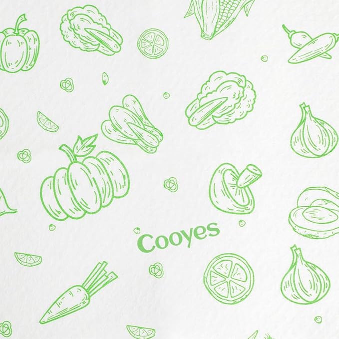 Cooyes Refrigerator Liners 17.7" x 24", Absorbent Strong Grip Fridge Mats - Image 3
