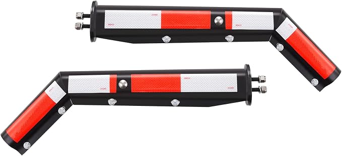 VEVOR Angled Spring Loaded Mud Flap Hangers, 1-1/8" Bolt Spacing Mudflap Hangers - Image 9
