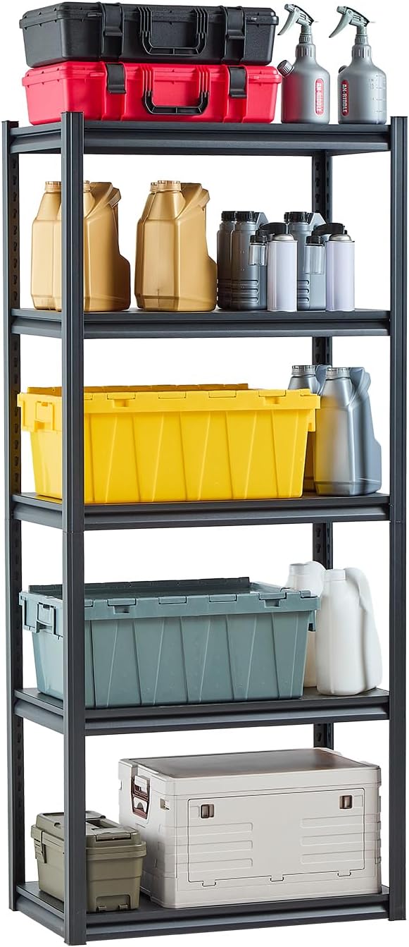 VEVOR Storage Shelves, 2000 lbs, 5 Tier Garage Storage Shelving by VEVOR