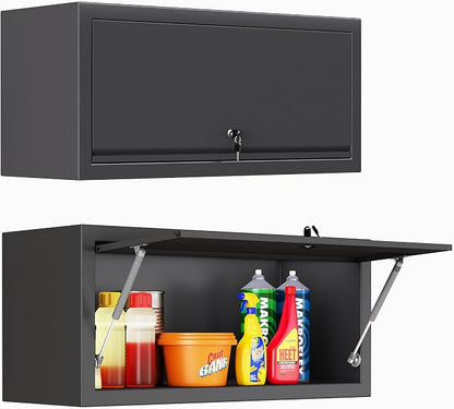 Metal Tool Cabinet, Garage Storage Cabinet System, Wall Cabinet & Locking by VIYET