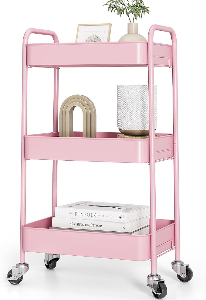 TOOLF 3-Tier Rolling Cart by TOOLF