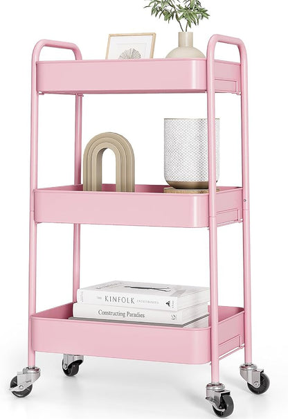TOOLF 3-Tier Rolling Cart by TOOLF