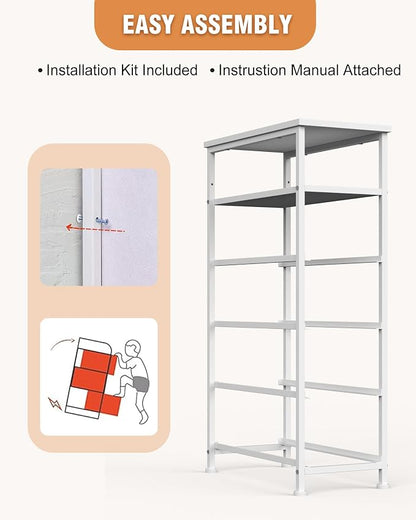 Narrow Dresser for Bedroom, Fabric Tall Dresser & Chests of Drawers - Image 9