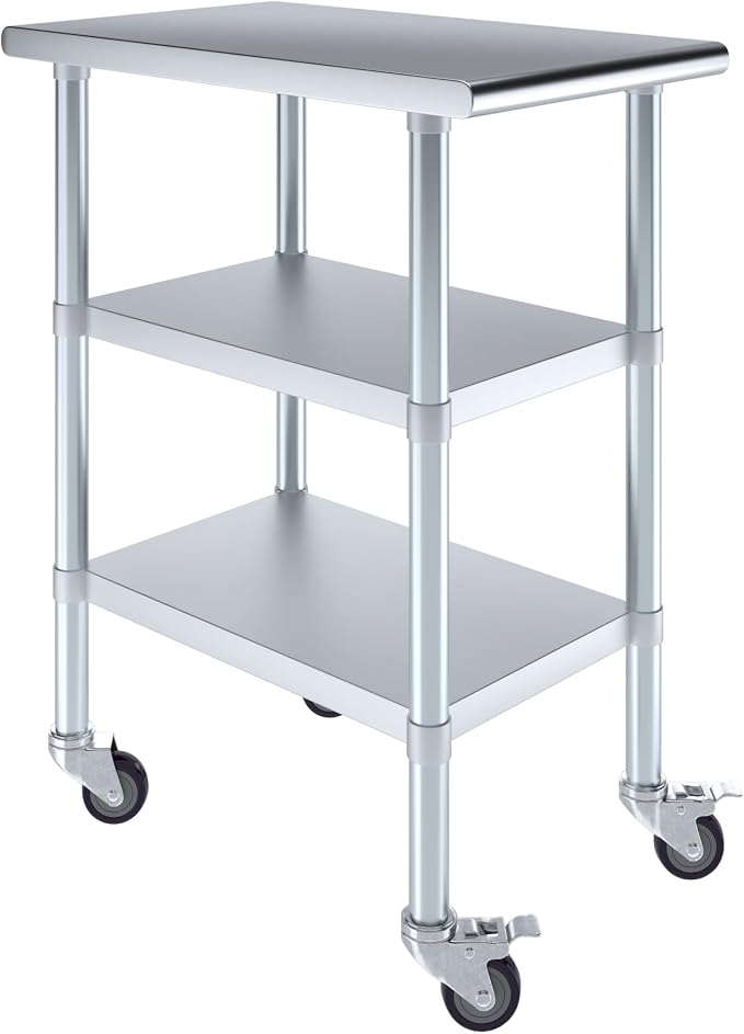 AmGood Stainless Steel Work Table by AmGood