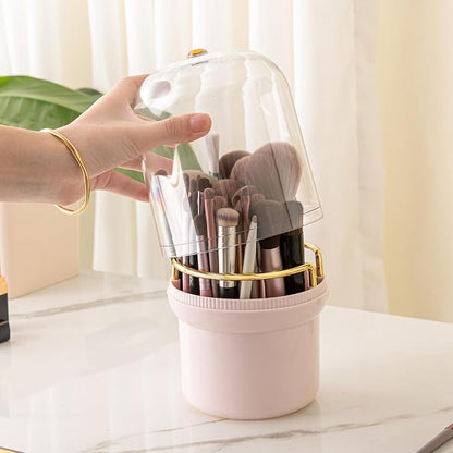 THE LIMIT 360 Degree Rotating Makeup Organizer Box, Dustproof Waterproof - Image 4