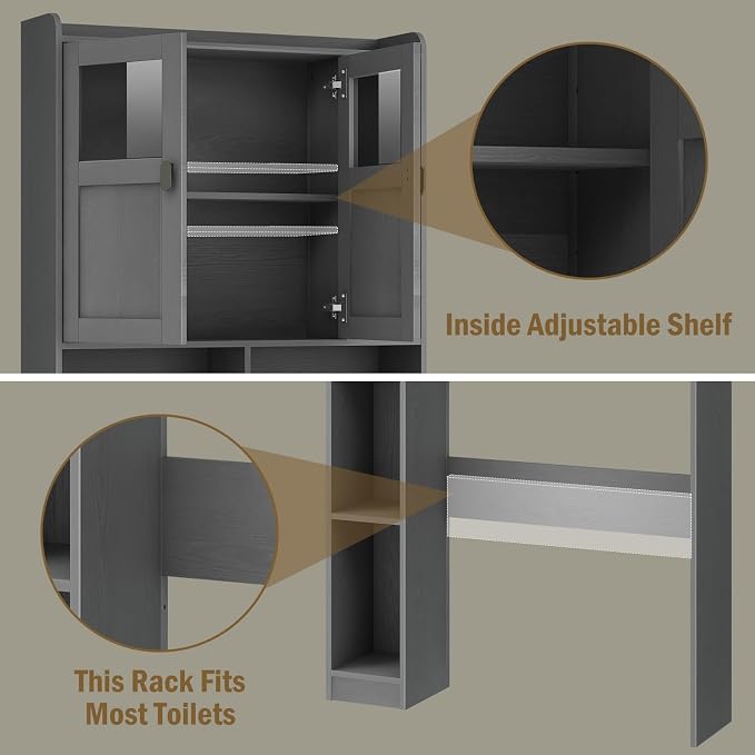 Vabches Over The Toilet Storage Cabinet - Image 7