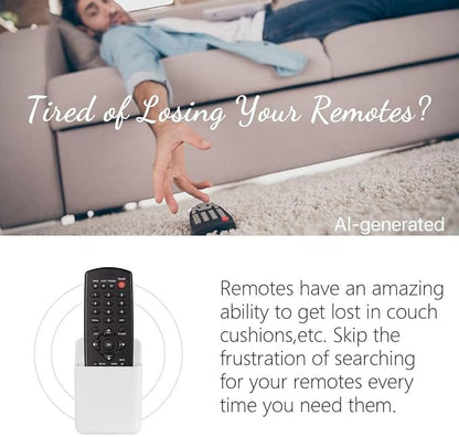 4 Pcs Remote Control Holde Wall Mount, TV Controller Holder, Self Adhesive - Image 4