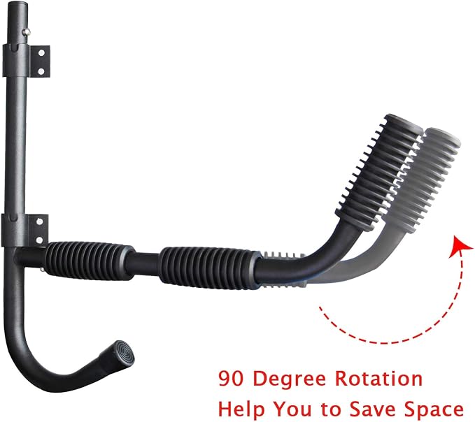 80LBS Kayak Wall Hanger Wall Mount Kayak Storage Rack Swivel Rack Design Help - Image 2