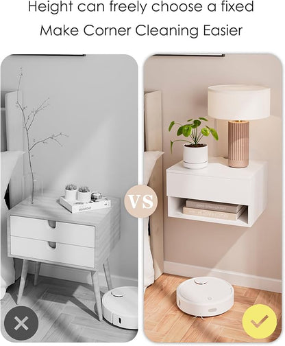 Floating Nightstand, Small Modern Floating Nightstand - Image 6