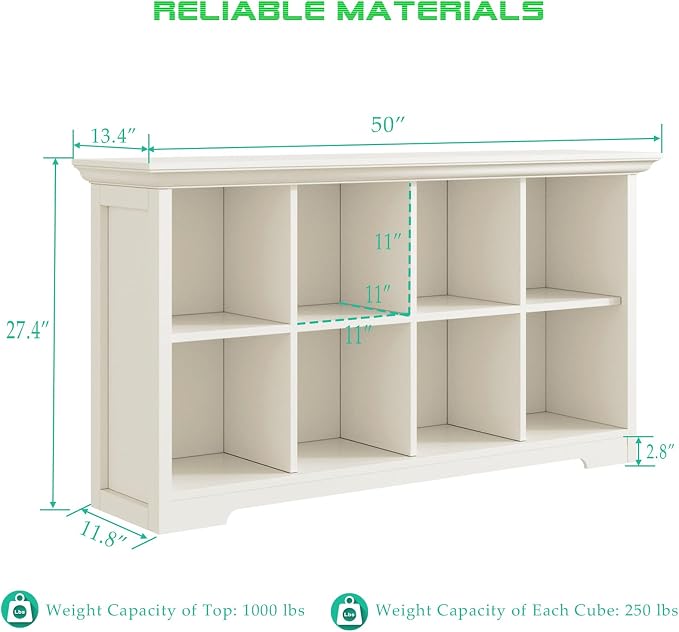 Cube Shelf Bookcase with Base - Image 3