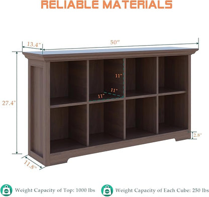Cube Shelf Bookcase with Base - Image 3