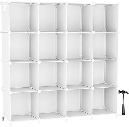 Neprock 16 Cubby Storage Organizer, Closet Clothes Storage Organizer, Cube by Neprock