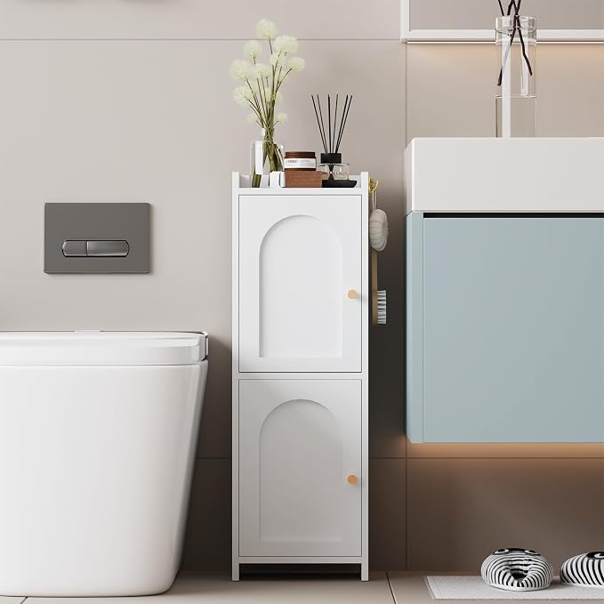 Arbuxzuy Small Bathroom Storage Cabinet by Arbuxzuy
