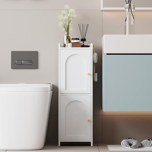 Arbuxzuy Small Bathroom Storage Cabinet by Arbuxzuy