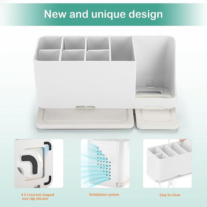 Toothbrush Holder for Bathroom Organizer - Image 4