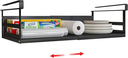 Expandable Under Cabinet Shelf Organizer by SHINEWON