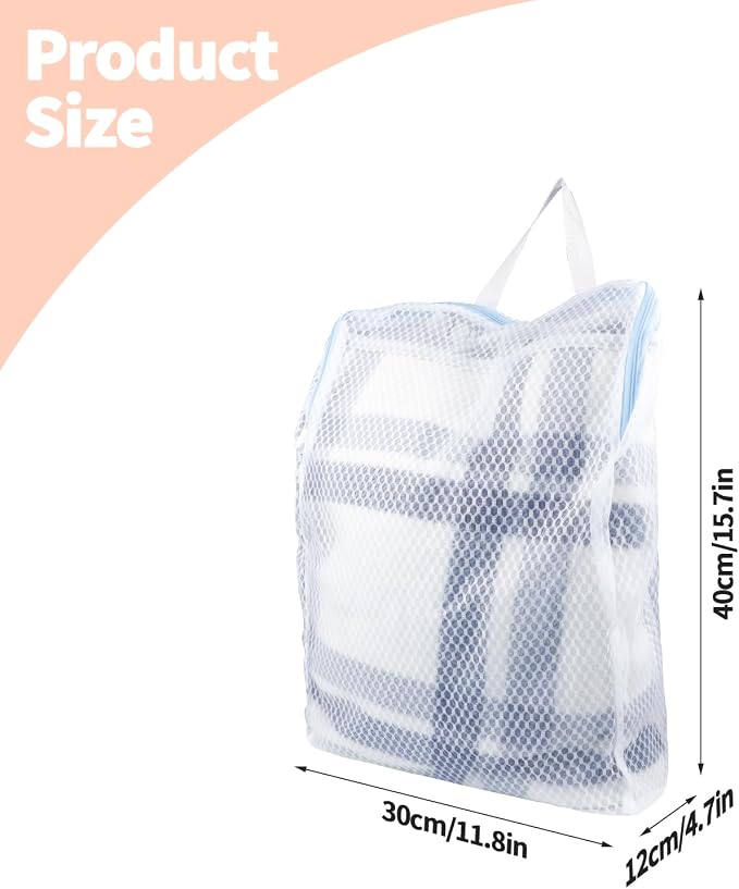2 PCS Honeycomb Mesh Laundry Bag - Image 2