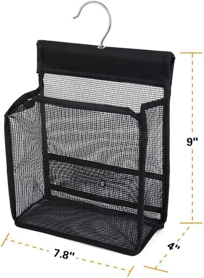 Hanging Mesh Shower Caddy Organizer Bathroom Storage Bag - Image 3
