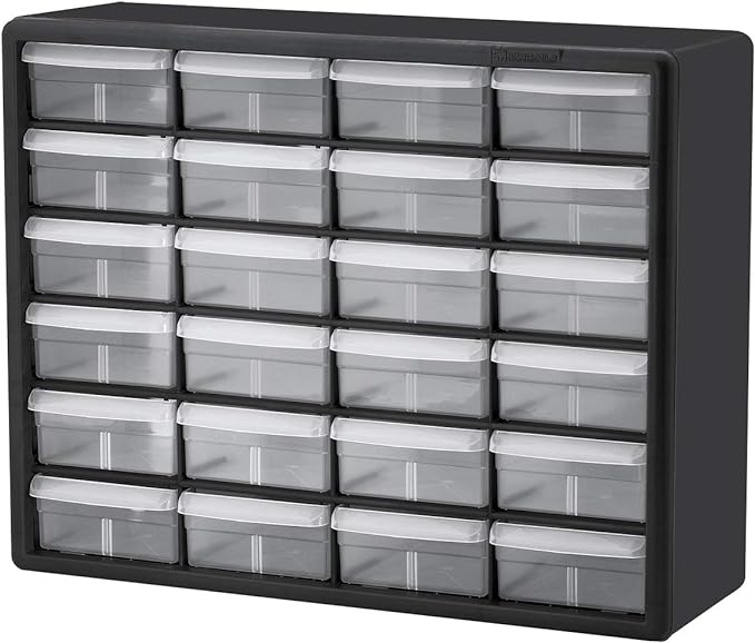 Akro-Mils 24 Drawer Hardware, Craft and Office Supply Storage Cabinet Bundle - Image 4