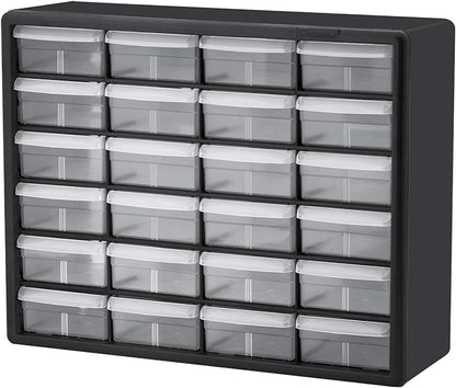 Akro-Mils 24 Drawer Hardware, Craft and Office Supply Storage Cabinet Bundle - Image 4