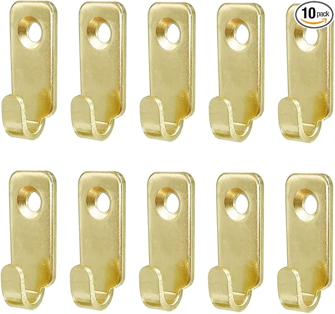 10pcs Heavy Duty J-Shaped Hangers 304 Stainless Steel Wall Mounted Mini J Hook by Adiyer