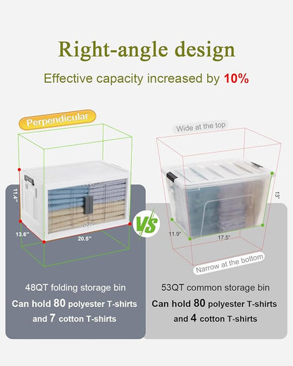 OlarHike 48QT Lockable Storage Bins - Image 4