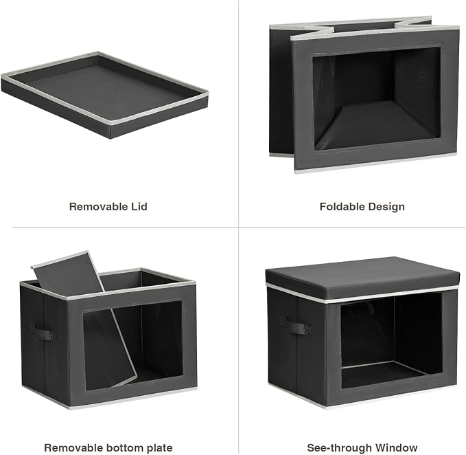 Homsorout Stackable Storage Bins - Image 7