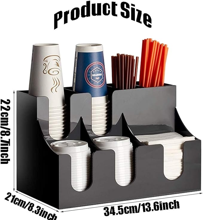 Professional Coffee Condiment Organizer - Image 2
