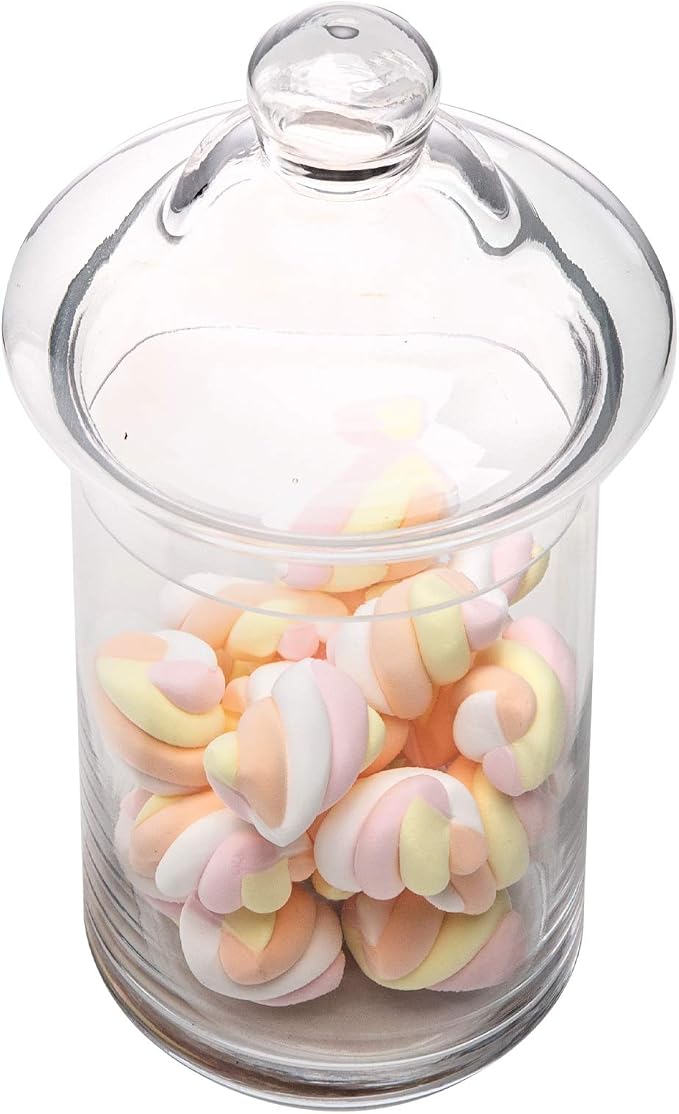 Set of 3 Glass Apothecary Jars - Image 4