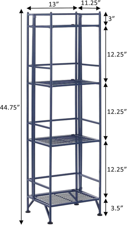 Convenience Concepts Xtra Storage 4-Tier Folding Metal Shelf - Image 3