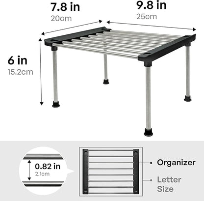 carrotez Cabinet Organizer Shelf, Kitchen Cabinet Organizers and Storage - Image 3