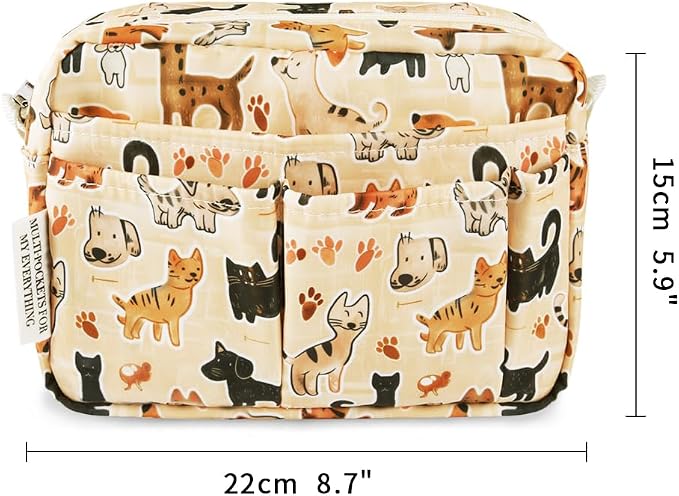 E-WEICHEN Multiple Pockets Portfolio Organizer - Image 2