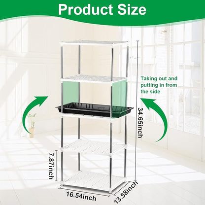 RooTrimmer 5 Layer Seed Starter Tray, Plant Stand, Storage - Image 2
