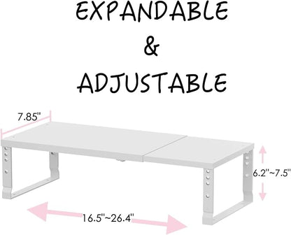 Adjustable Metal Shelving Unit, Stackable & Expendable Storage Rack - Image 3
