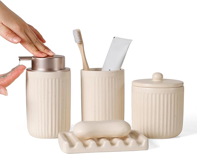 BosilunLife Bathroom Accessories Set by BosilunLife