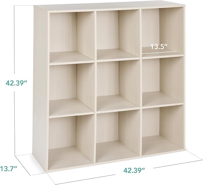 Best Choice Products 9-Cube Storage Organizer, 13.5in Shelf Opening, Display - Image 2