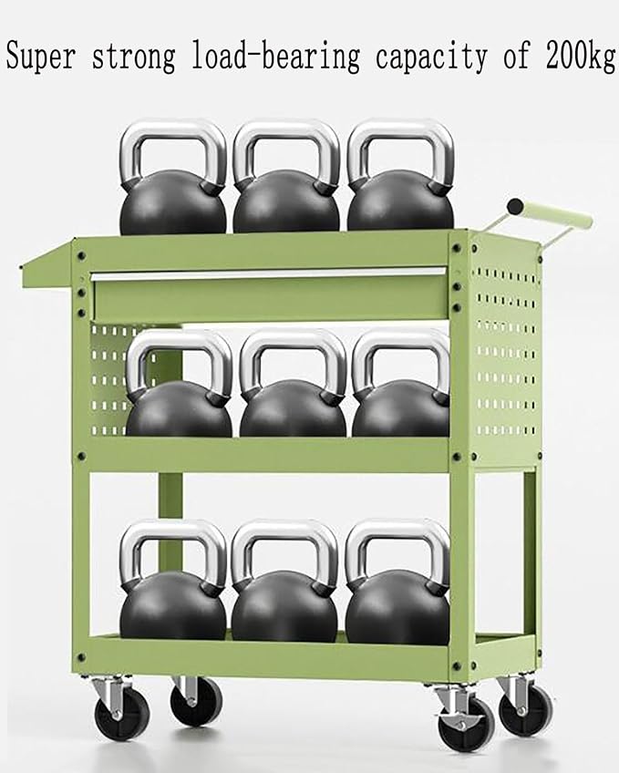 ICEMOB Utility Service Cart, Tool Cart on Wheels - Image 2