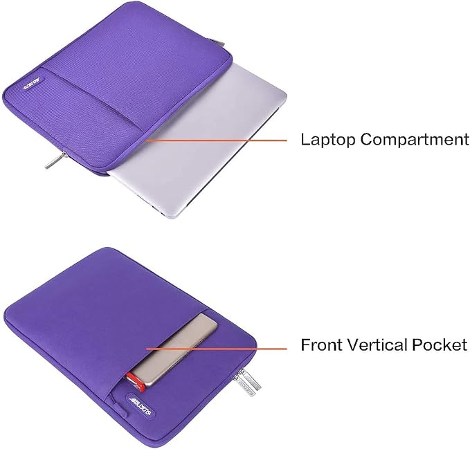 MOSISO Laptop Case 13.3 inch, 13-13.3 inch Laptop Sleeve Compatible - Image 4