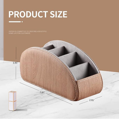 YAPISHI All-in-One Leather TV Remote Control Holder - Image 4