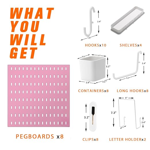 Peg Board Combination Kit, 8 Pegboards - Image 4