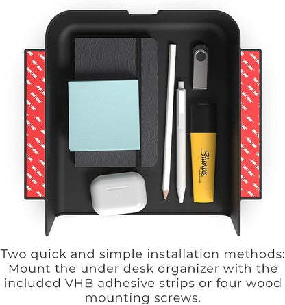 HumanCentric Under Desk Storage Shelf, Drawer Organizer - Image 7