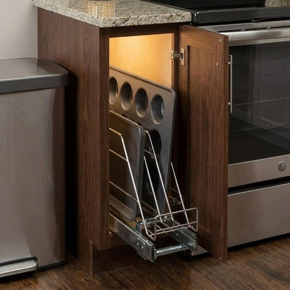 Household Essentials Glidez Multipurpose Chrome-Plated Steel Pull-Out/Slide-Out - Image 10