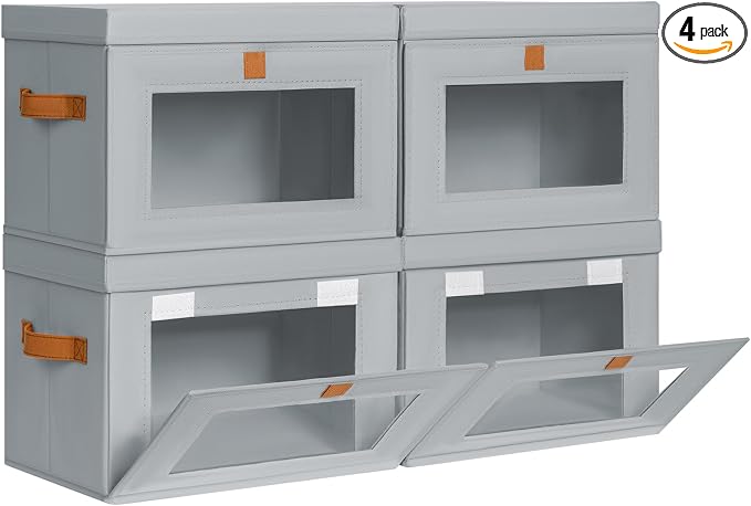 Homsorout Medium Fabric Storage bins by Homsorout