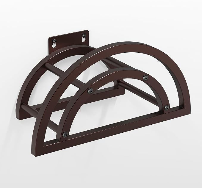 OLV Garden Hose Holder, Outdoor Hose Holder Wall Mounted Holds 125-ft Hose by OLV