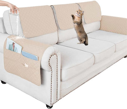 Waterproof Sofa Armrest Cover Headrest Cover by ZGDDPZA
