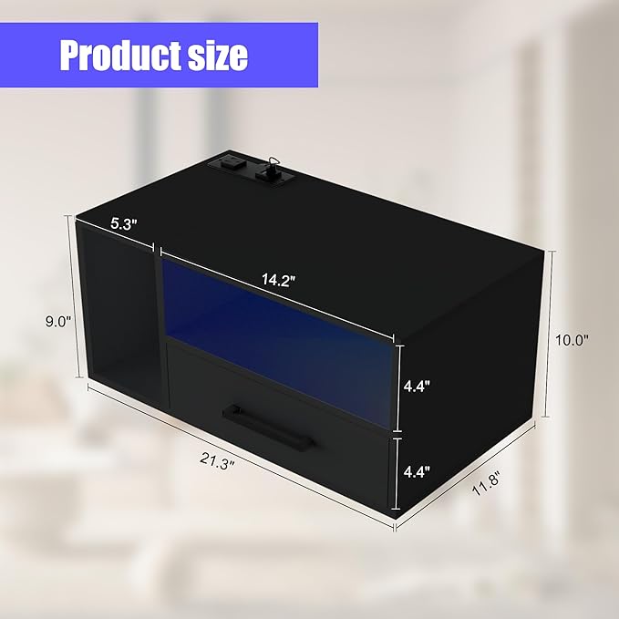 Homaterial Floating Nightstand - Image 2