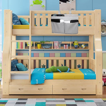 Sugaroom Bedside Storage Caddy, Bunk Bed Organizer Bed Storage Pocket Bedside - Image 7