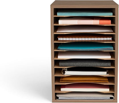 Safco Products Vertical Desktop Sorter, 11 Compartment - Image 5